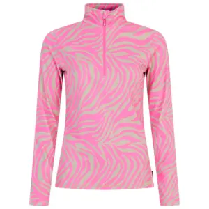 Protest Esher Fleece Met Halve Rits Roze