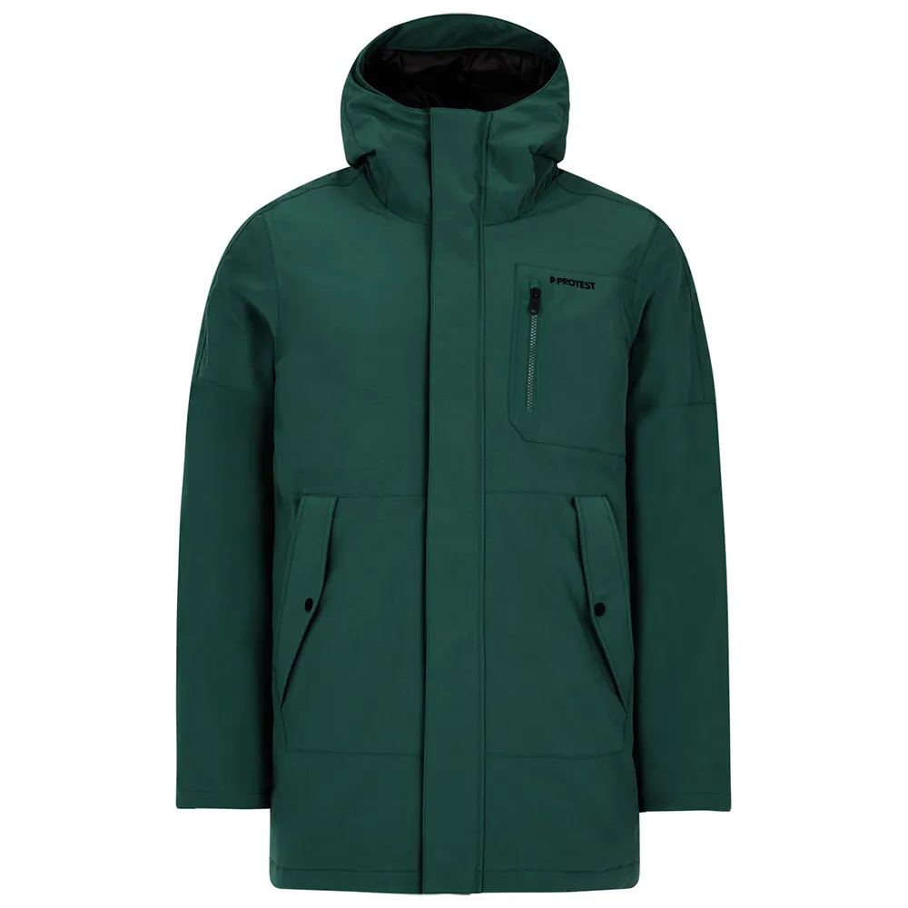 Protest Hemley Outdoor Long Jas Groen