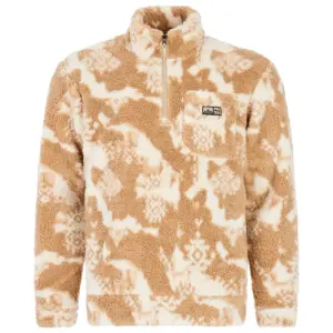 Protest Kinsley Outdoor Fleece Met Halve Rits Beige
