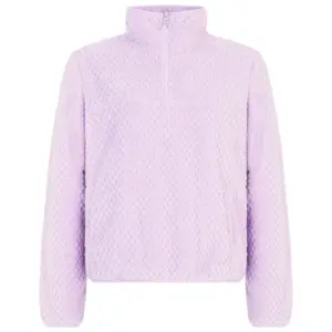 Protest Linea Outdoor Fleece Met Halve Rits Paars