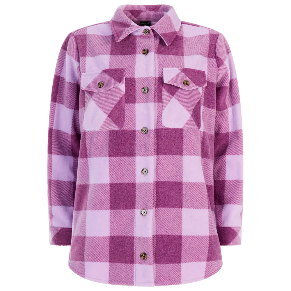 Protest Luv Outdoor Shirt Jas Paars