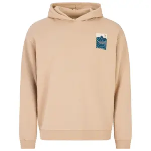 Protest Marker Hoodie Beige