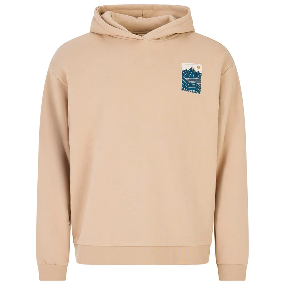 Protest Marker Hoodie Beige