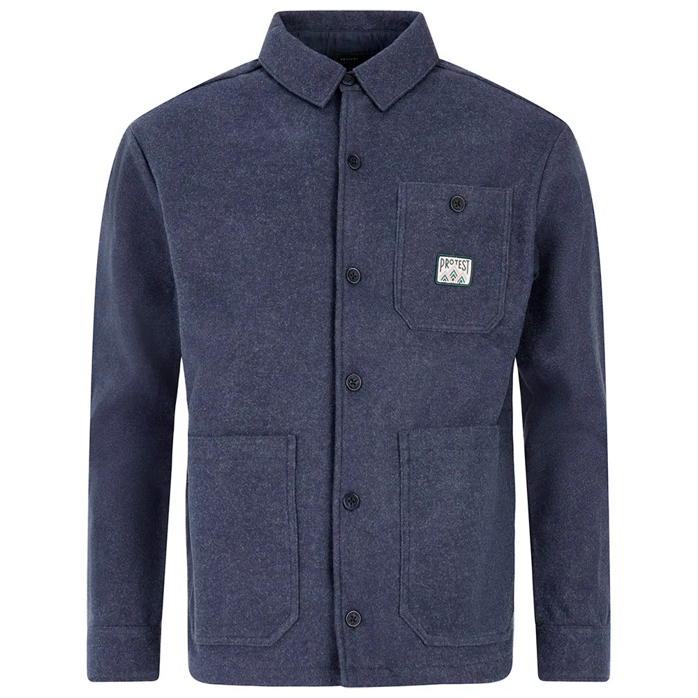 Protest Noize Outdoor Shirt Jas Marineblauw