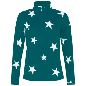 Protest Noon Fleece Met Halve Rits Blauw