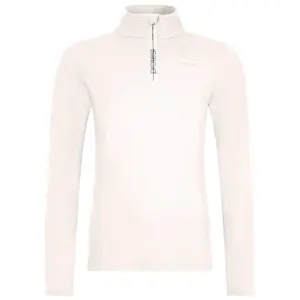 Protest Refabriz Fleece Met Halve Rits Wit