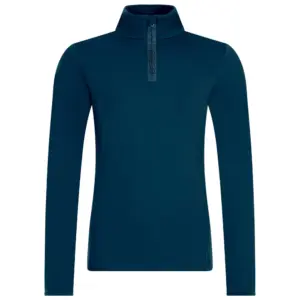 Protest Refabriz Fleece Met Halve Rits Marineblauw