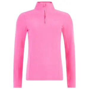 Protest Remutez Fleece Met Halve Rits Roze