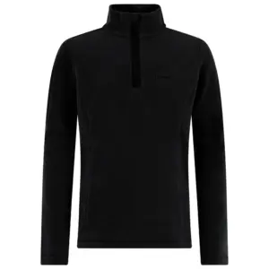 Protest Remutey Fleece Met Halve Rits Zwart