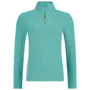 Protest Remutez Fleece Met Halve Rits Blauw
