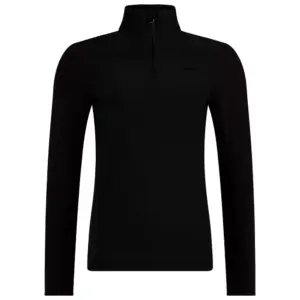 Protest Remutez Fleece Met Halve Rits Zwart