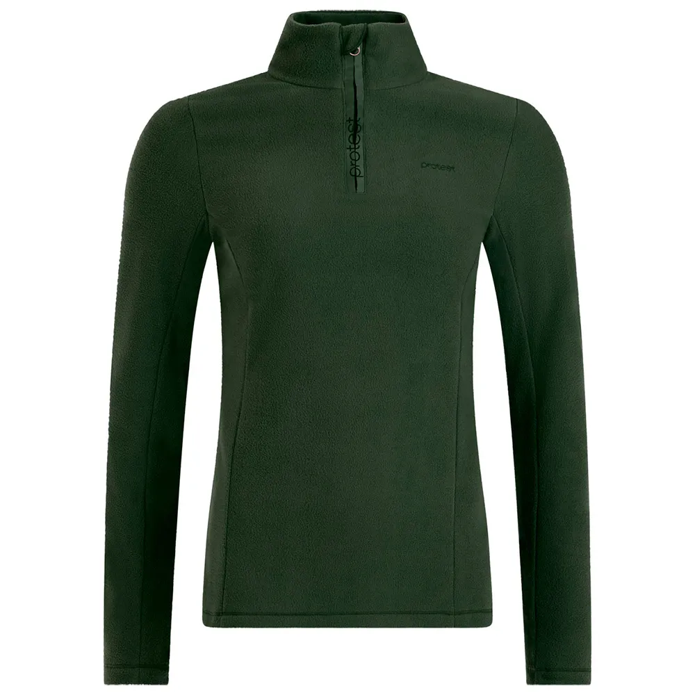 Protest Remutez Fleece Met Halve Rits Thyme
