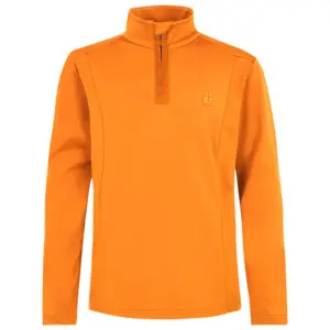 Protest Rewillowy Fleece Met Halve Rits Geel