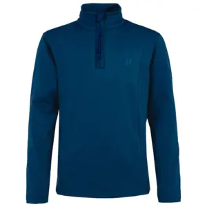Protest Rewillowy Fleece Met Halve Rits Marineblauw