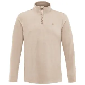 Protest Reperfecto Fleece Met Halve Rits Beige