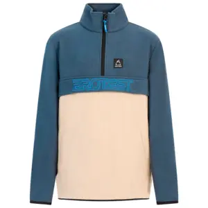 Protest Skylar Fleece Met Halve Rits Marineblauw