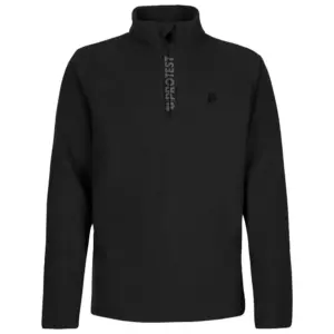 Protest Reperfecty Fleece Met Halve Rits Zwart