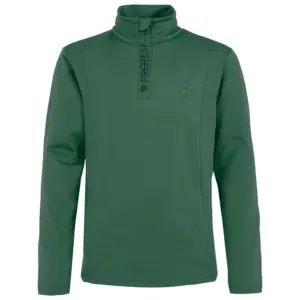 Protest Rewillowy Fleece Met Halve Rits Groen