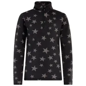 Protest Xray Fleece Met Halve Rits Zwart