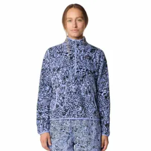 Mountain Hardwear Microchill™ Fleece Met Kap Paars