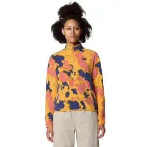 Mountain Hardwear Microchill™ Fleece Met Kap Geel