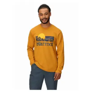 Marmot Coastal T-shirt Met Lange Mouwen Honey Glaze