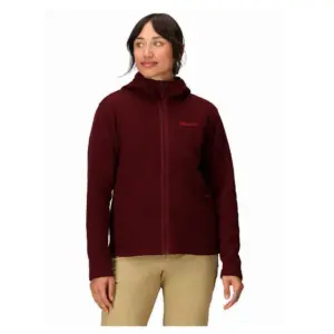 Marmot Drop Line Fleece Met Volledige Rits Acai Berry Heather