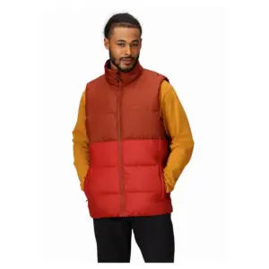 Marmot Guides Down Vest Pecan / Sumac
