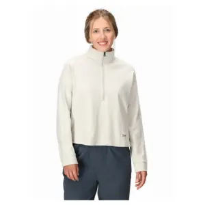 Marmot Redwood Sweatshirt Met Halve Rits Biirch Bark Heather