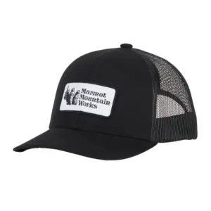 Marmot Retro Trucker Pet Zwart