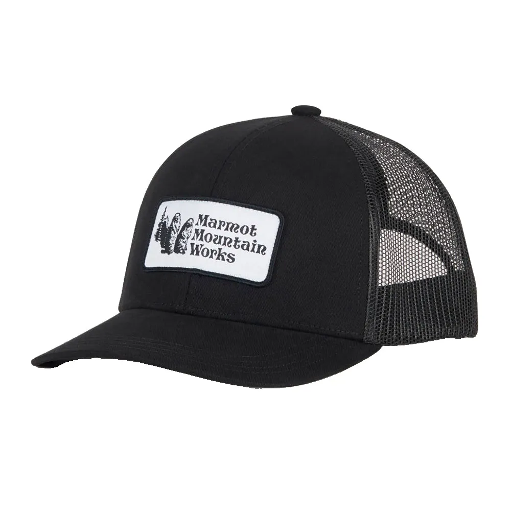 Marmot Retro Trucker Pet Zwart