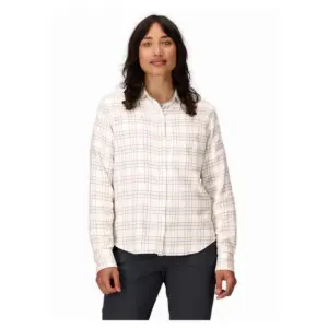 Marmot Rush Creek Lightweight Flannel Overhemd Met Lange Mouwen Creme