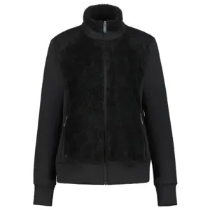 Luhta Eirala L Sweatshirt Met Rits Zwart