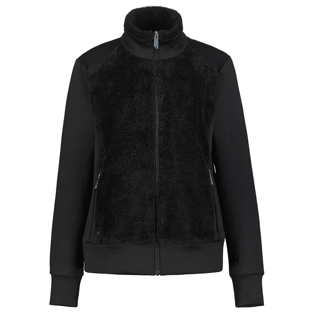 Luhta Eirala L Sweatshirt Met Rits Zwart