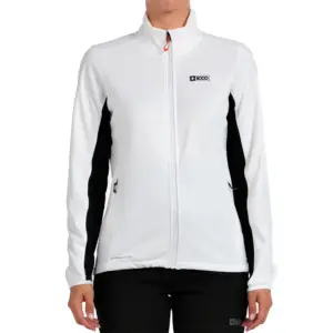 +8000 Nerta Fleece Met Volledige Rits Wit