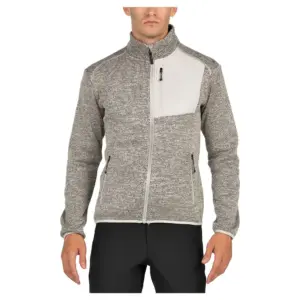 +8000 Rayi Fleece Met Volledige Rits Vigore Stone