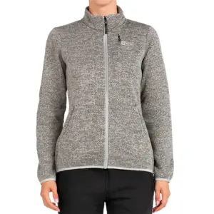 +8000 Sanfair Fleece Met Volledige Rits Vigore Stone
