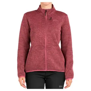 +8000 Sanspir Fleece Met Volledige Rits Vigore Rose Wine
