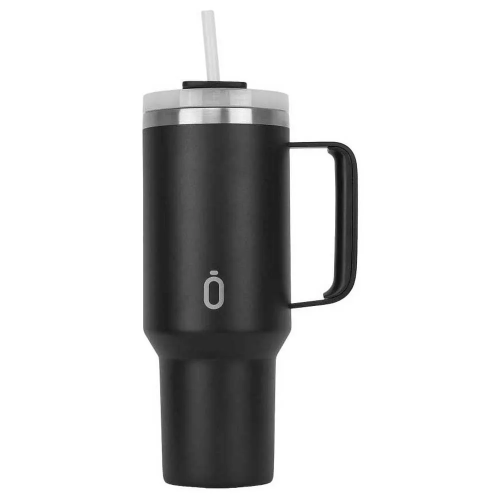 Runbott Latt 1100ml Thermosfles Zwart