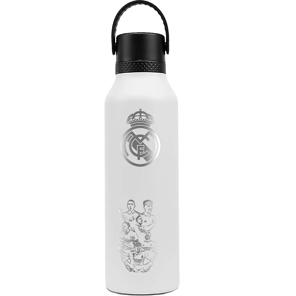 Runbott Rmcf Equipo+escudo 600ml Thermosfles Wit