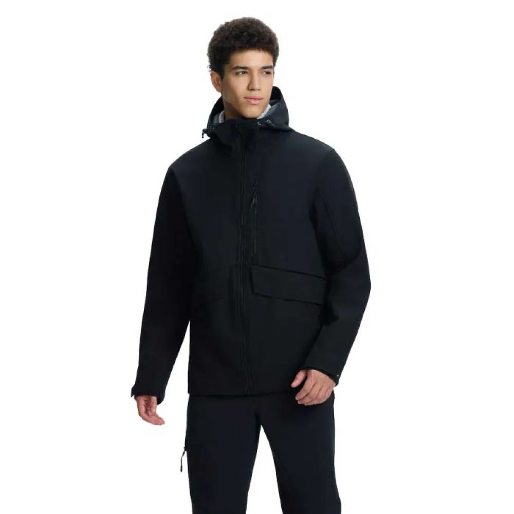 Icepeak Adono I Softshelljack Zwart