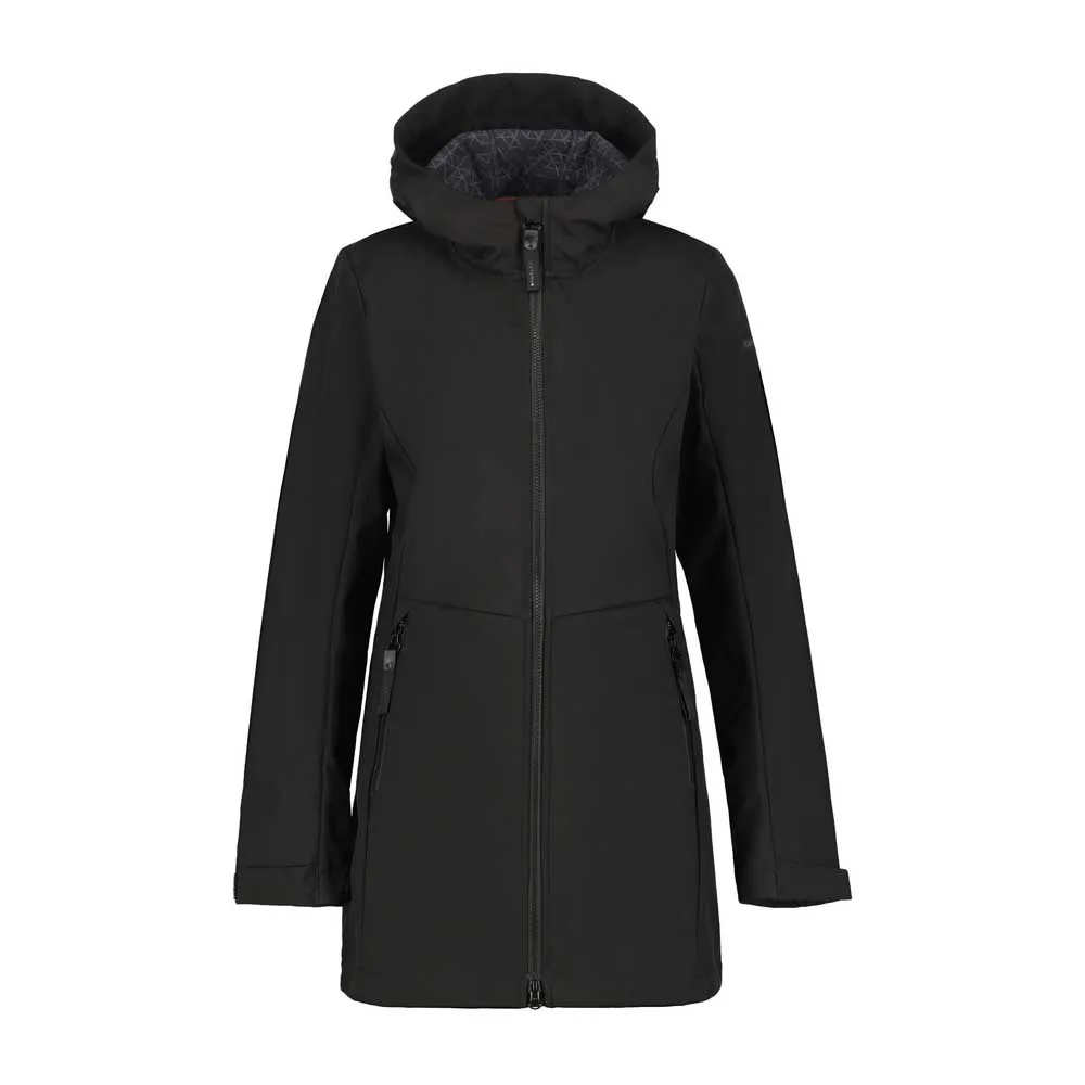 Icepeak Alamosa I Softshelljack Zwart