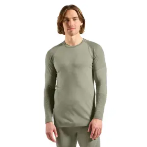 Odlo 112302 Seamless Performance Wool Lange Mouwen Basislaag Shadow