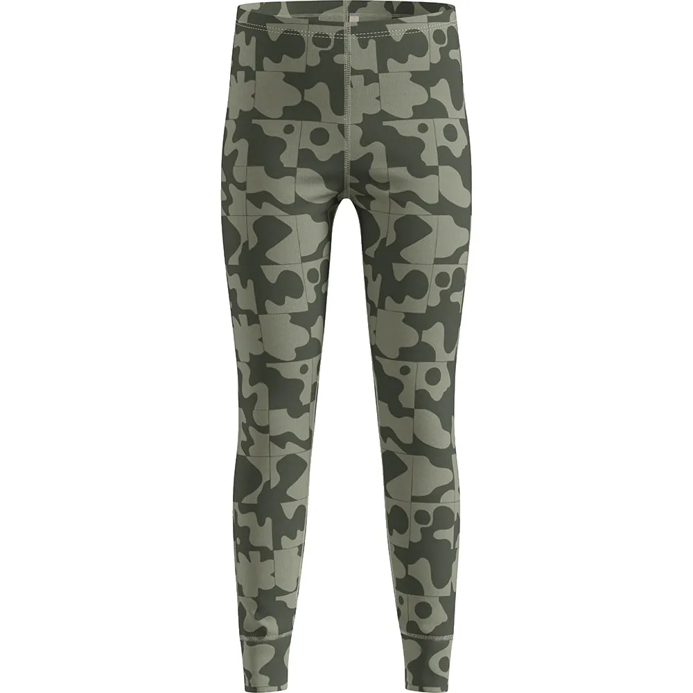 Odlo Active Warm Graphic Basislaagbroek Shadow