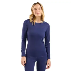 Odlo Active X-warm Eco Lange Mouwen Basislaag Blauw
