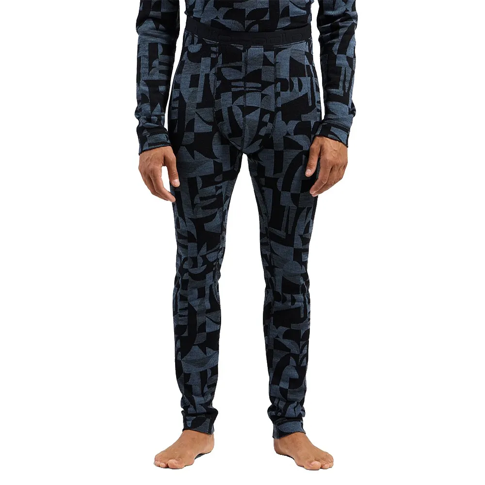 Odlo Merino Heritage Basislaagbroek Zwart