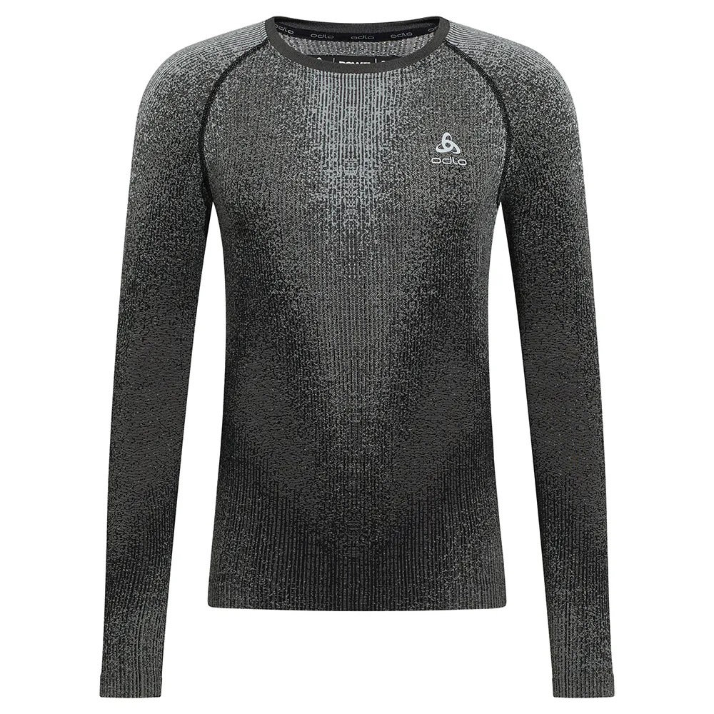 Odlo Performance Warm Blackcomb Lange Mouwen Basislaag Zwart