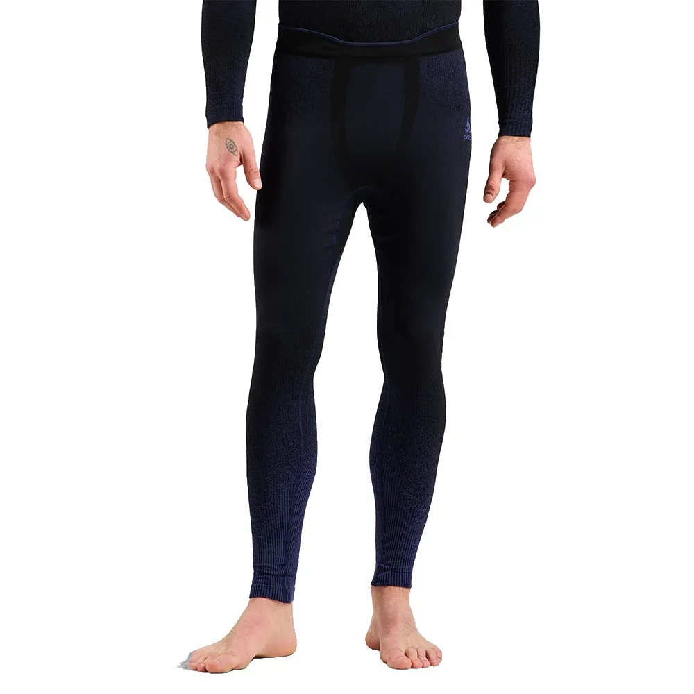 Odlo Performance Warm Blackcomb Basislaagbroek Blauw