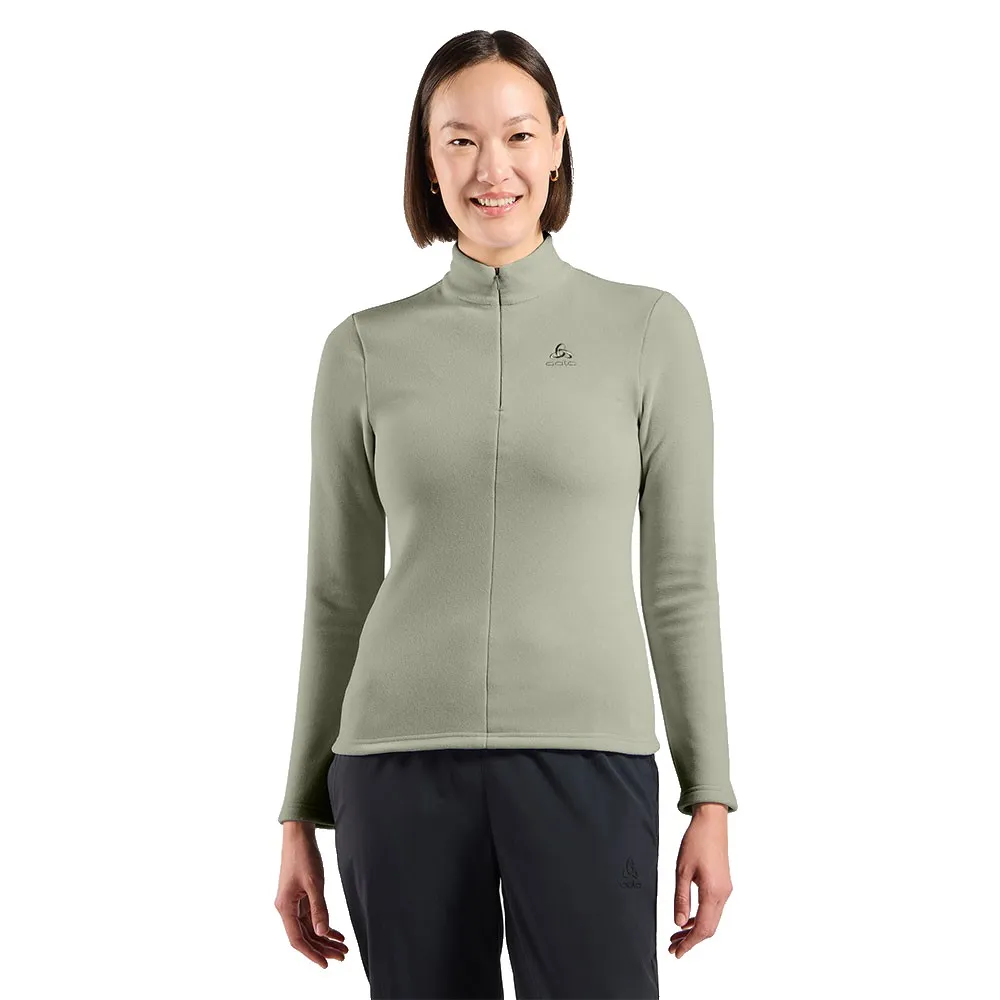 Odlo Roy Ml Fleece Met Halve Rits Shadow