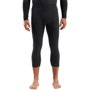 Odlo Seamless Performance Wool 3/4 Basislaag Broek Zwart